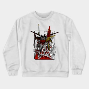 Red Aile Strike Crewneck Sweatshirt